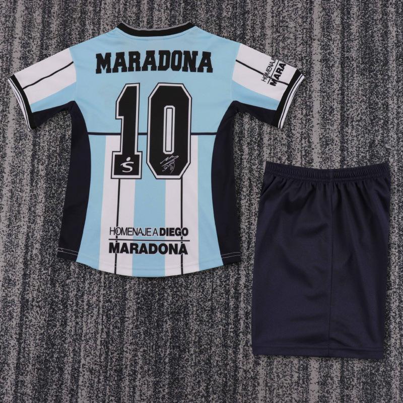 England Portugal France national team retro children s suit football jersey classic nostalgic sportswear 16