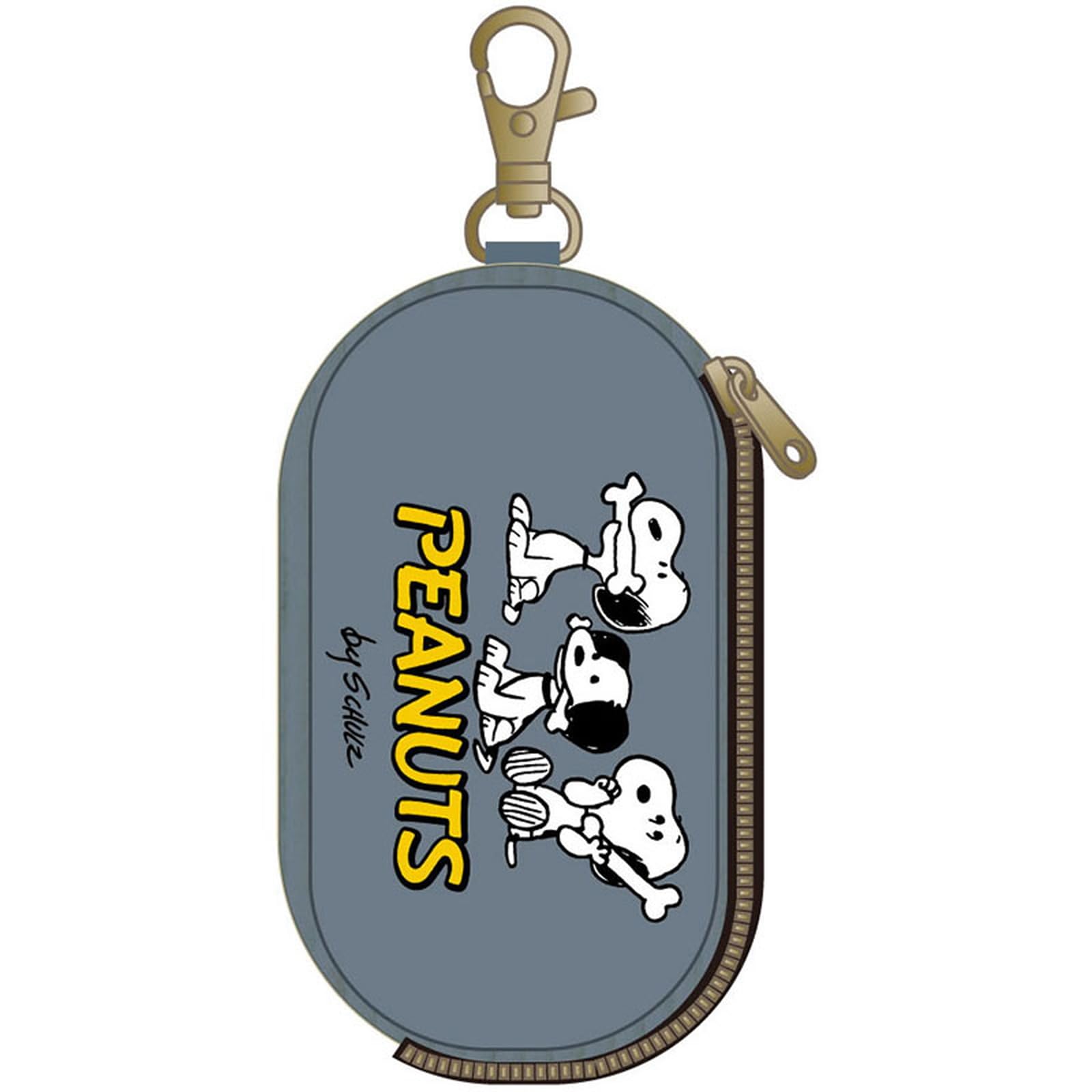 

Nakajima Corporation Peanuts Snoopy 75th Anniversary Smart Key H15 x x D2cm Case, Blue, 204400-24, W6.5