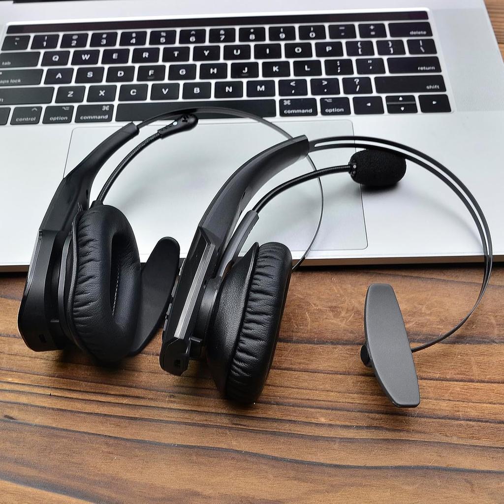 B350XT Ear Pads and Microphone Foam - defean Replacement Ear Cushions Compatible with BlueParrott B350-XT(B350XT B350 XT) Noise Cancelling Trucker