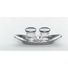 WMF Salt & Pepper Wagenfeld with Stainless Steel Tray (W0660079990)