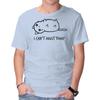 Unisex Crew Neck T-Shirt I Can't Adult Today Graphic Short Sleeve Casual Tee