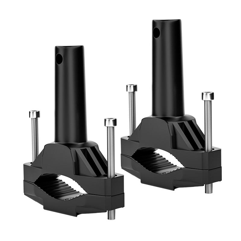 Aluminiumlegierung Universal Motorrad Scheinwerfer Halterung Motor Stoßstange Modifizierter Scheinwerfer Verlängerungsstange Rahmenhalterung