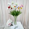 Ball Flower Wedding With Soft Flocking For Photography Studio And Home Decor Use