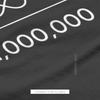 Unendlichkeit Geteilt Durch 21 Millionen T-Shirt Für Männliche Bitcoin Kryptowährungs-Miner Meme Camisetas Fashion T-Shirt Weiche Lockere T-Shirts Mann