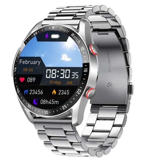 HW20 Smart Watch Multifunctional Health Monitoring IP67 Waterproof Fashion BT Calling Sleep Monitoring ECG+PPG Business Watch for Everyday Life