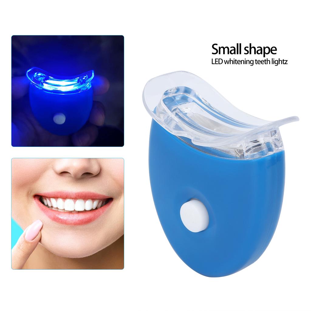 Teeth Whitening Kit Professional LED Light Tooth Whitener Teeth Gel with Mouth Trays