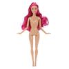 Curly Hair Action Figure Body Dark Skin DIY Dress Up Toy Supermodel Nude Doll  Doll Accessories