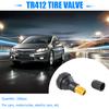 100Pcs TR412/TR413/TR414 Snap In Short Black Rubber Valve Parts TR412 Tubeless Band Band Valves For Car Motorcycle Parts