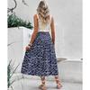 Lässige Röcke für Damen mit Blumenmuster und Frühlings-Sommer-Print