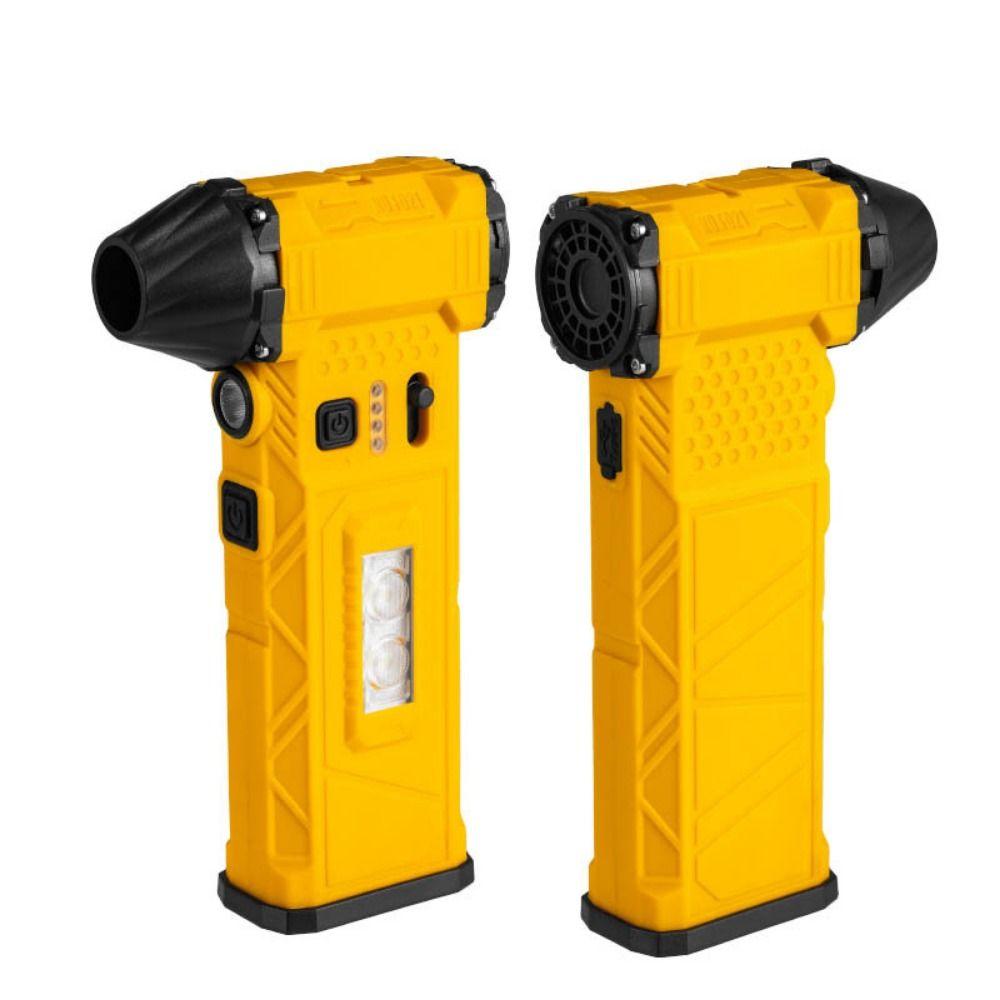 

Brushless Motor Turbo Violent Fan High-Speed Electric Air Duster Car Cleaning жовтий