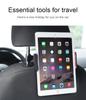 Car Back Seat Headrest Mount Holder For 4-11" Screen Phones&Tablet&iPad Black