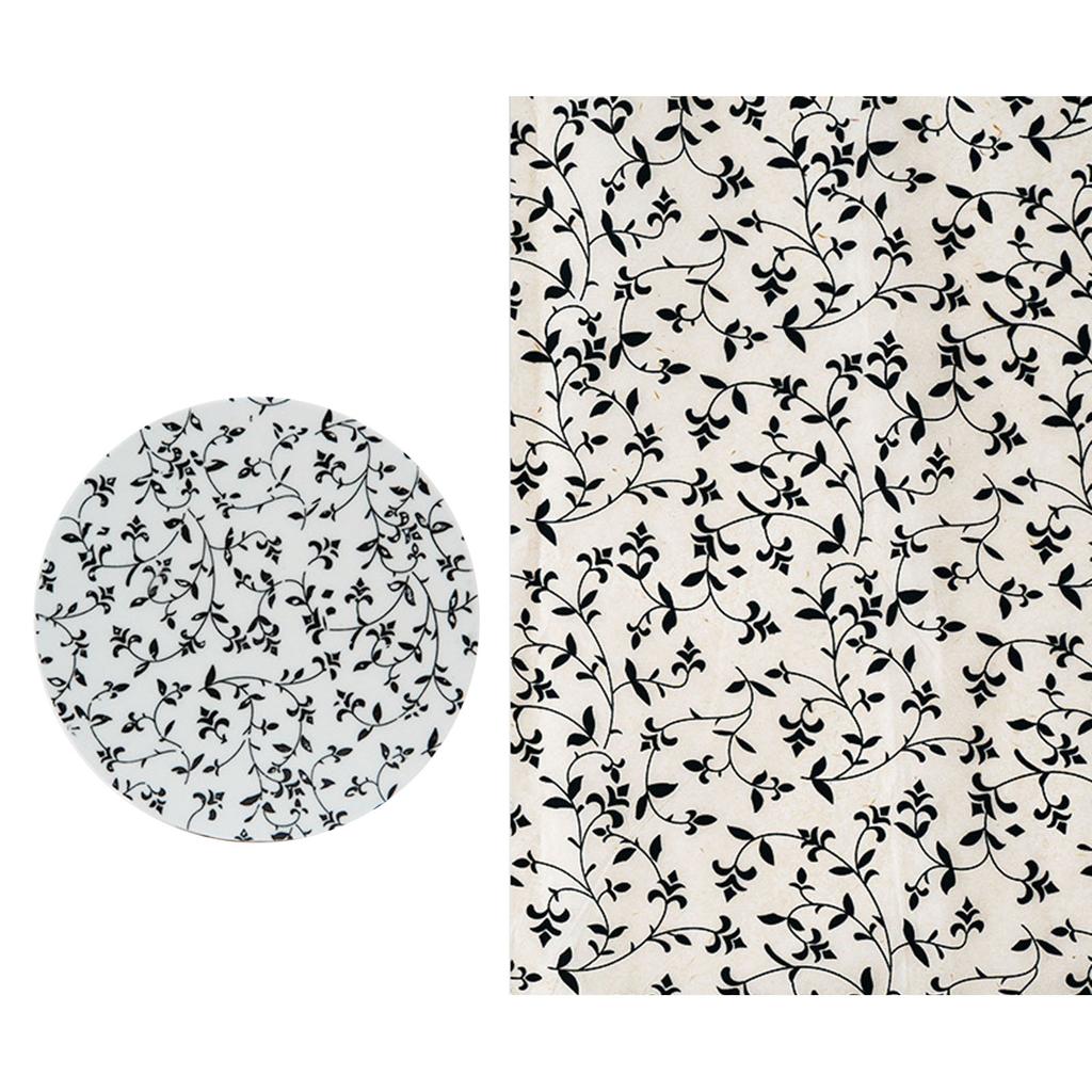 Keramik-Abziehbilder, Keramik, Ton, Transferpapier, Glasur, Unterglasur, Blumenpapier, Porzellan-Abziehbildpapier für Kunsthandwerk