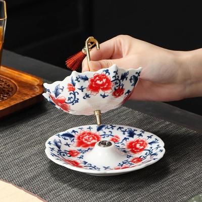 Ceramiczny zestaw zaparzaczy do herbaty Akcesoria Wystrój domu Kreatywny filtr z drobnymi oczkami do zaparzacza