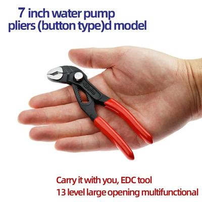 1Pcs Stenciled Pump Plier Portable Pump Clamp Durable Pipe Wrench