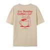 Unisex Retro Funny Coffee Club TShirts Hippie Cute Caffeine T Shirt Oversized Streetwear Graphic Tees Unisex Summer Tops Gifts