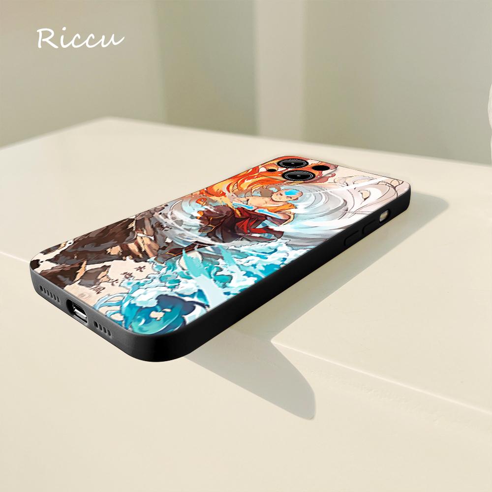 Anime Avatar the Last Airbender Singer Phone Case 14 11 12 Pro 8 7 14 Plus SE 2020 X Pro 14 MAX 13 MINI XR XS Soft Phone Covers
