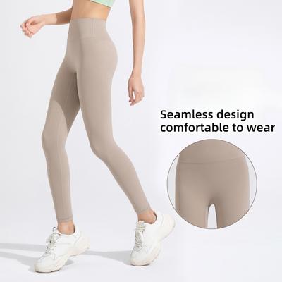 Pantalones de Yoga para Mujer Nuevos Cintura Alta Cadera Desnuda Alta Elasticidad Pantalones Ajustados para Correr Deportes Fitness