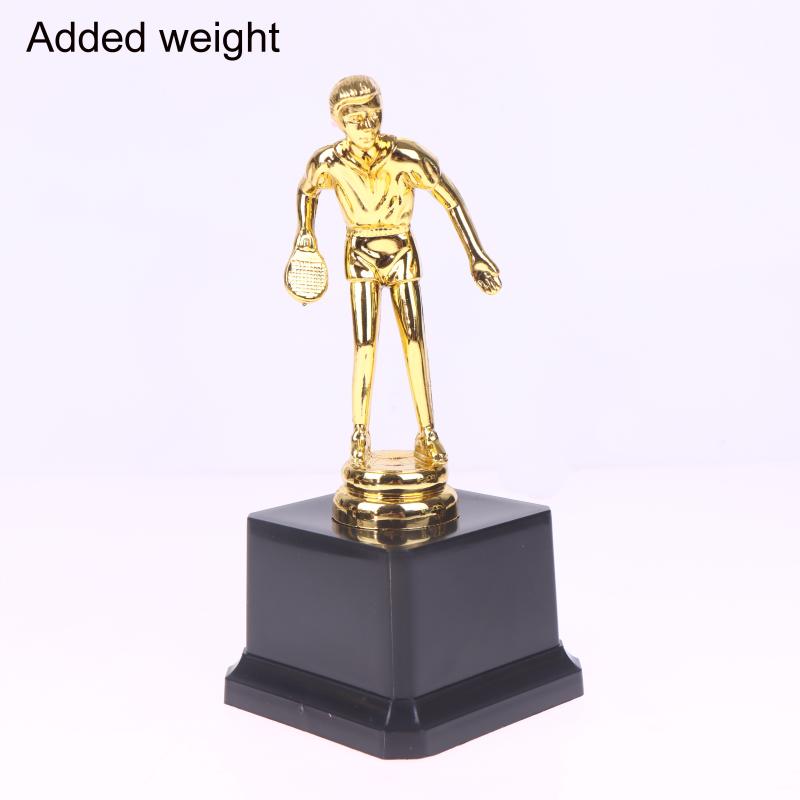 1 Piece Competition Cricket School Rewarding Supply Small Prize Cup Children'S Gold Trophy Awards Golf Plastic Model Craft