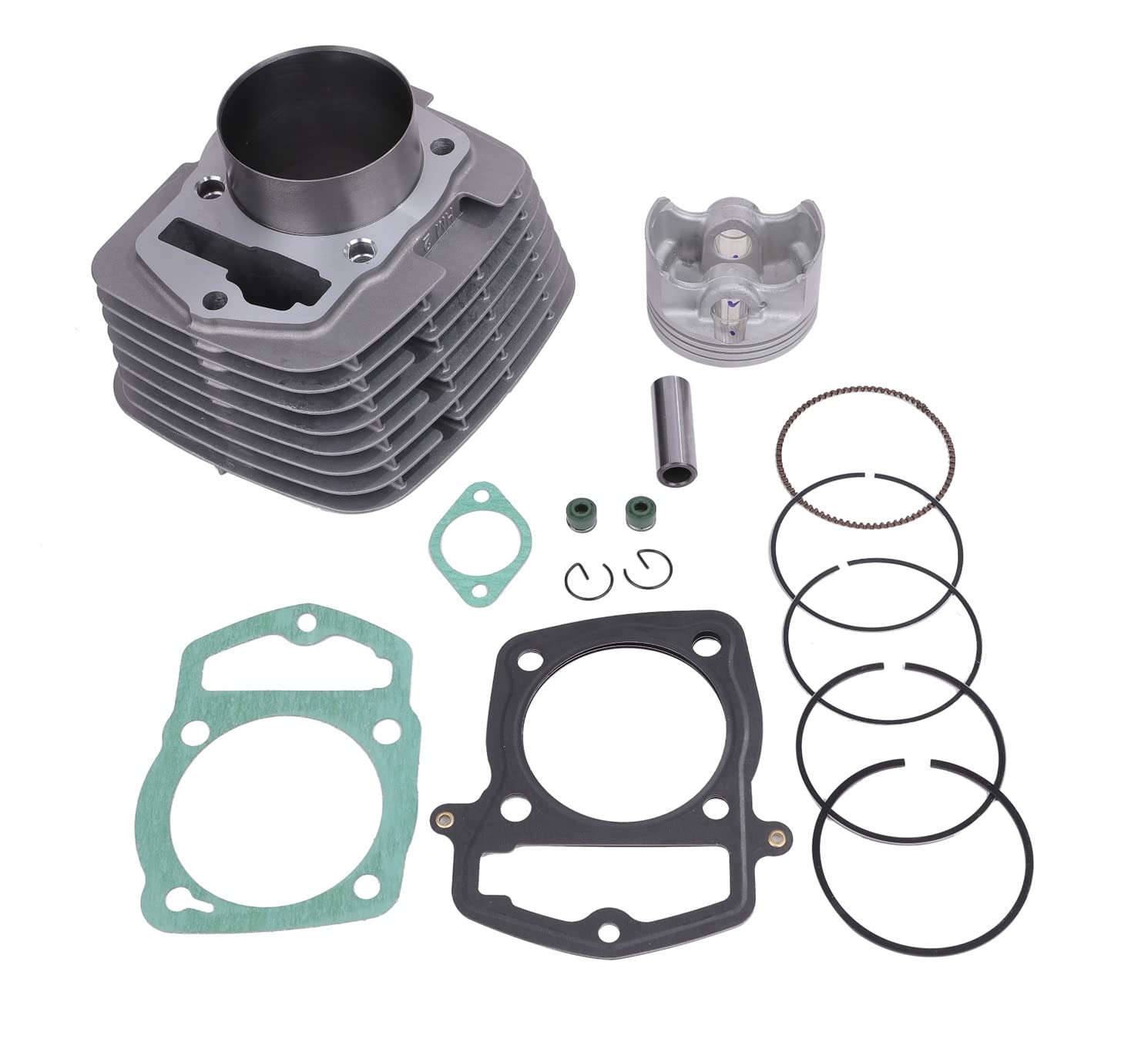 

Комплект Honda для увеличения объема цилиндра и поршня 67 мм 235 куб.см Поршневое кольцо Стопорное кольцо Поршневой палец Прокладка FTR223 CRF230 XR230 SL230 Двигатель снаружи