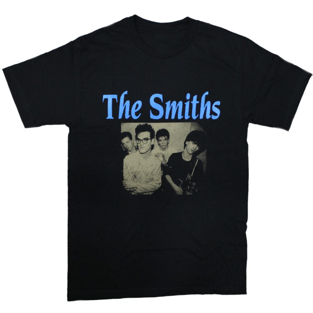 THE SMITHS GROUP PHOTO T-SHIRT. L
