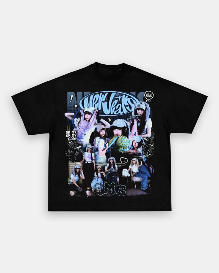 NEW JEANS Graphic Desgin Tee Unisex Kpop Tee Unisex T-Shirt XXXL