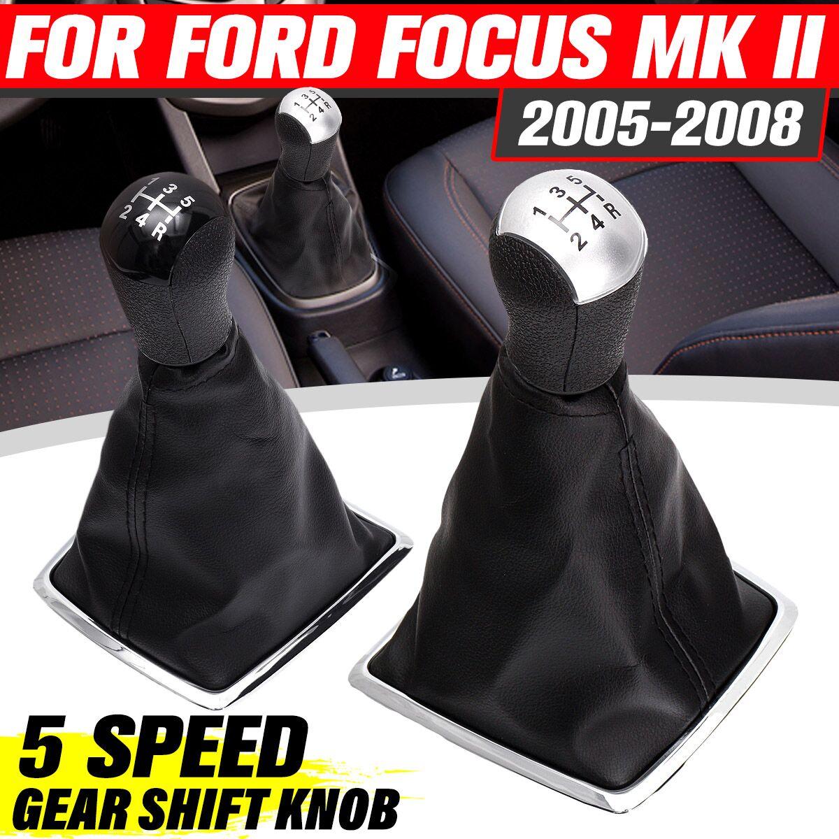 

Для Ford Focus 2 Mondeo MK2 2005 2006 2007 2008 Стайлинг автомобиля Ручка переключения передач Рычаг Gaitor Shifter Крышка багажника чёрный