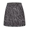 Women's High Waist Suede Wrap Mini Skirt - A-line Solid Color, Zipper Closure, Autumn/Winter Collection