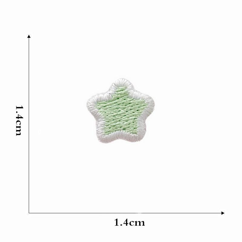 Aplicatie Brodata Desen Animat Curcubeu Stea pentru Haine de Copii