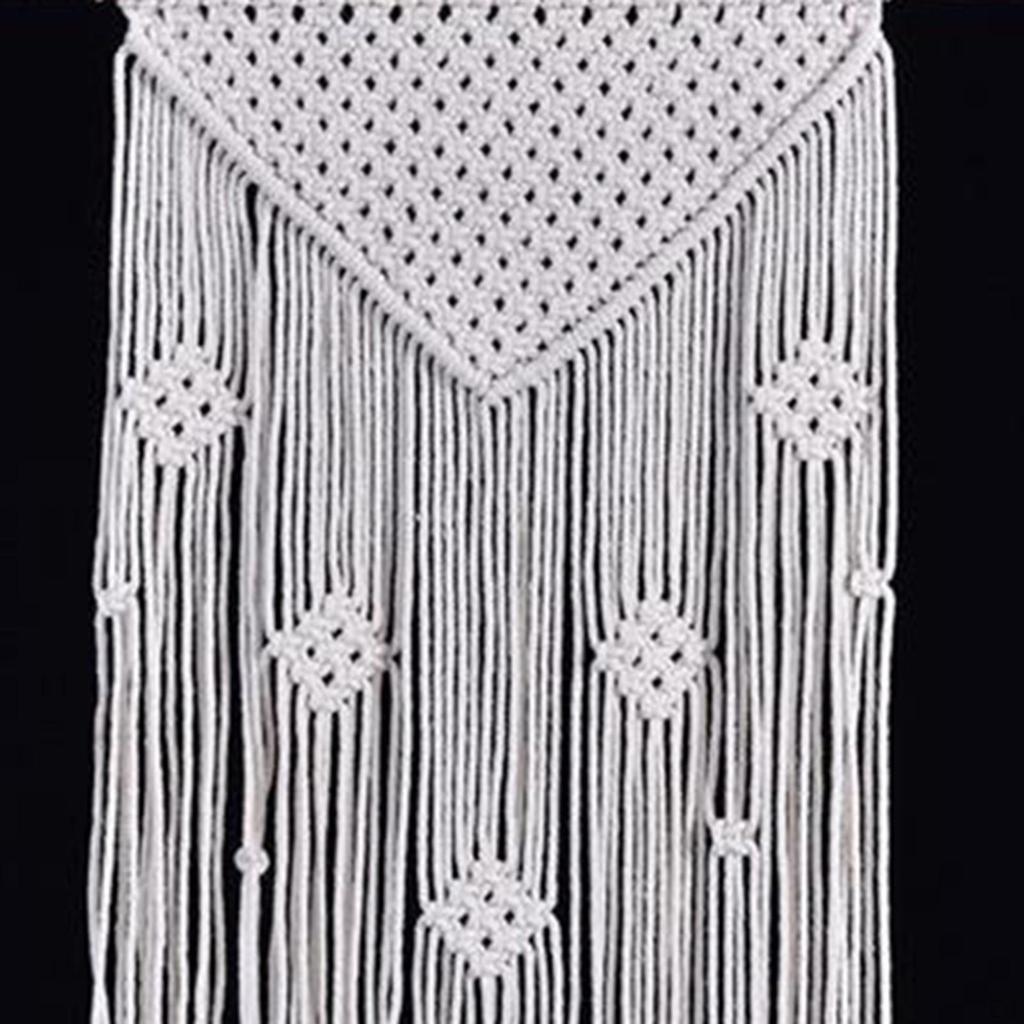 Chic Macrame Wall Hanging Tapestry Boho Woven Knitted Tapestries Home Decoration