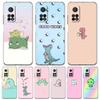 Dinosaur Transparent Phone Case for Xiaomi Mi 11 Ultra 12 11T 11X 11i Lite Poco X3 X4 NFC F3 GT M4 Pro 5G Soft Shell Fundas Bag