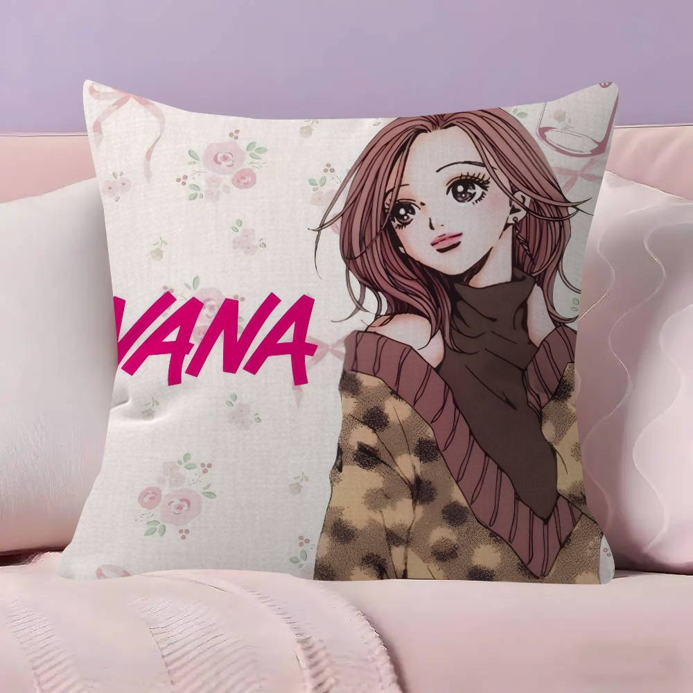 Anime nana cool girl  Cushion Cover 30x50 Polyester Sofa Cushions Decorative Throw Pillows Home Decoration Pillowcover