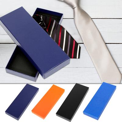 Geschenkverpackung Krawattenboxen Herren Krawatte Geschenkbox Männer Frauen Socken Schals Geschenkboxen mit Deckel 27X9X3cm Karton Papier Geschenkbox für Valentinstag Geburtstag Wir