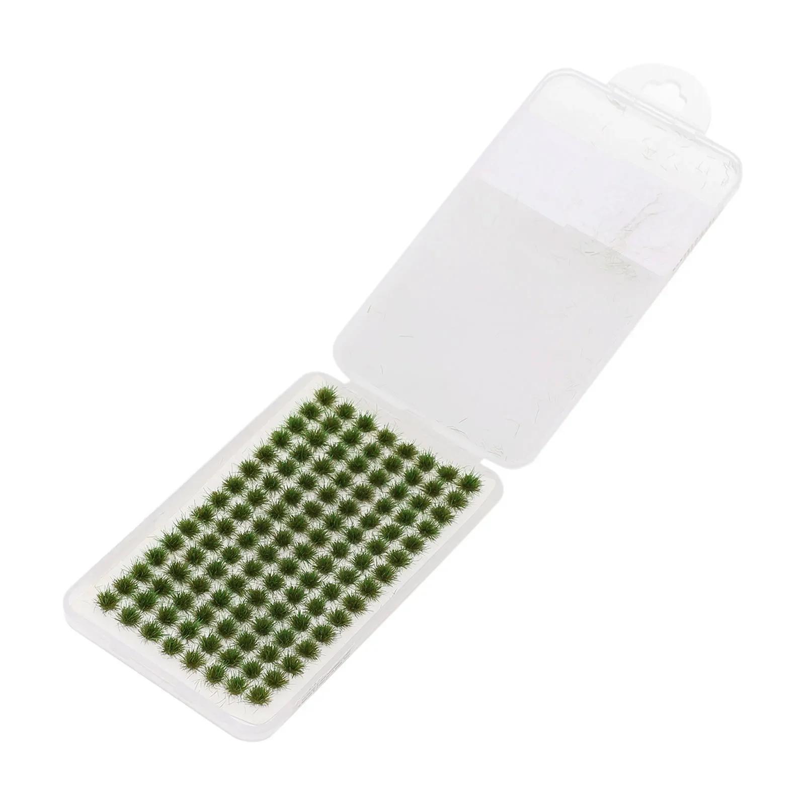 Self-Adhesive Static Grass Tufts Miniature Scenery Wild Flowers Cafts Artificial Grass Modeling Simulation Railroad Scenery