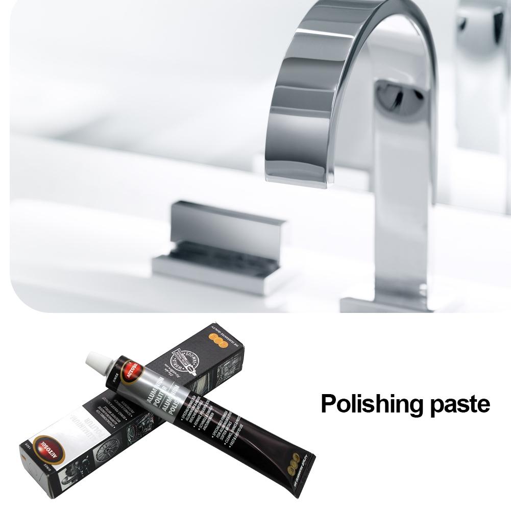 50/100g Rust Remover Multi-function Metal Polish Cleaner Metal Polish Solve Paste for Aluminum Stainless Steel Chrome and More