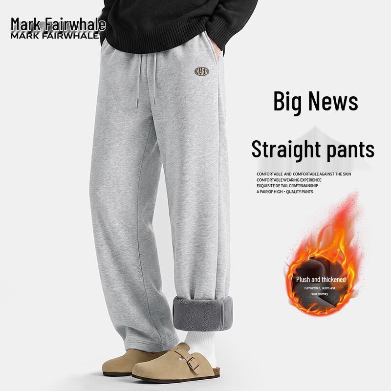 Mark Fairwhale Men's Fleece-Lined Straight-Leg Sweatpants
