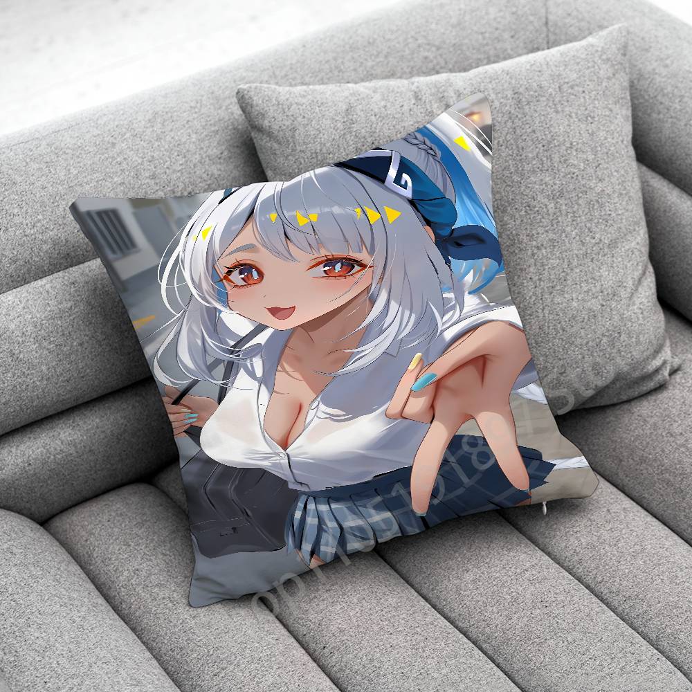 Genshin Impact Citlali Mualani Throw Pillow Case For 45x45cm 40x40cm 55x55cm 50x50cm 30x30cm Square Car Pillowcase Shell
