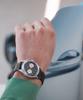 Taimaegseu Merlin Jet Quartz Chronograph Men'S Leather Watch 40Mm