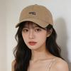 Spring And Summer Letter Embroidered Peaked Cap Female Face Small Baseball Cap Couple Versatile Sun Hat Tide