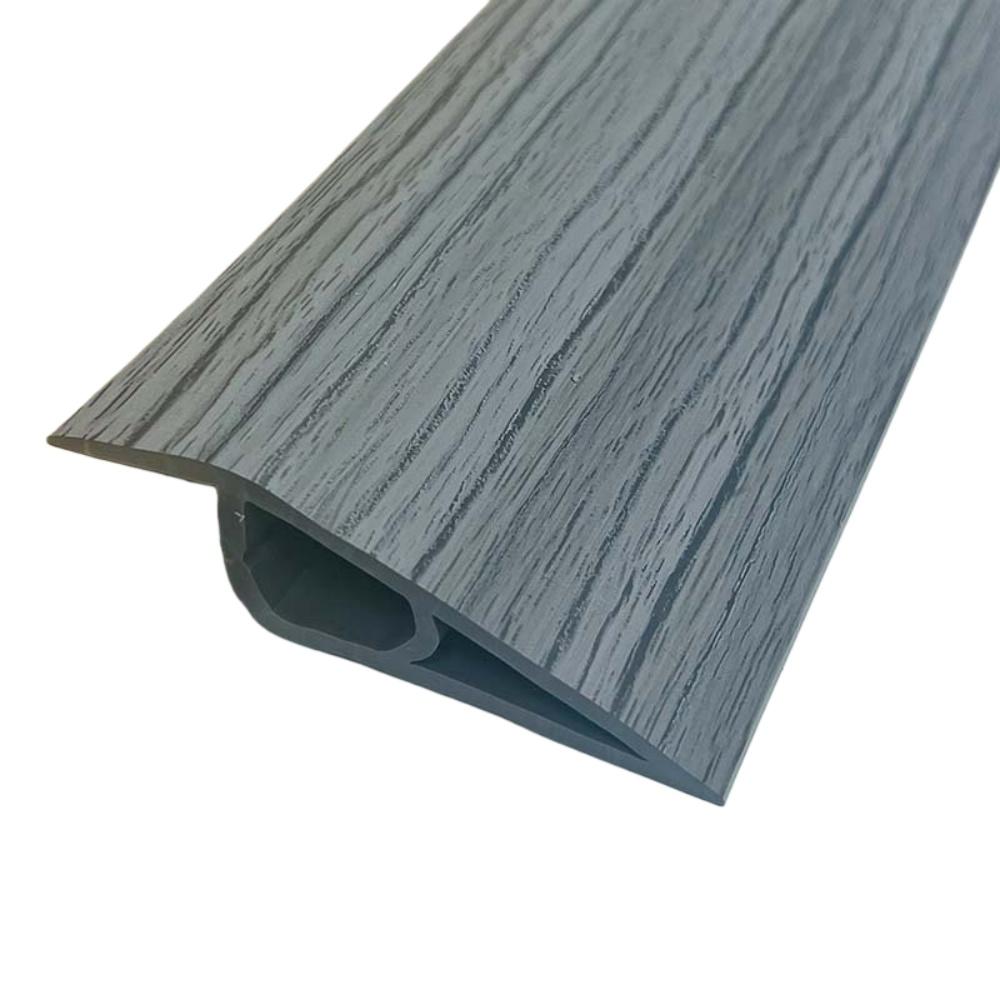 1 szt. 1 m 7 cm x 2 cm Listwa przejściowa podłogowa PVC Rampa progowa drzwiowa Listwa krawędziowa drzwiowa Listwa wykończeniowa krawędzi podłogi Próg do podłogi z płytek dywanowych
