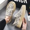 Shoes for Men Plus Size Male Loafers Casual Comfortable Sneakers Slip On Leisure Shoes Lightweight Vintage Flats