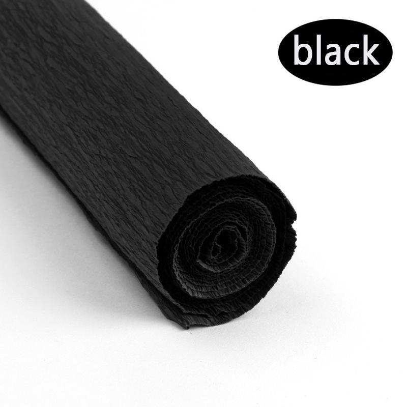 Craft Paper Rolls Crepe Origami Crinkled Crepe Pape Flower Home Decoration Wrapping Gift  DIY Art Supplies School Project ZSZ011