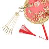 Style Finished Product Decorative Fan Manual Wedding Ceremony Festive Fan Tuan Fan Round Fan Xiuhe Clothes Fan Hand Holding Fan