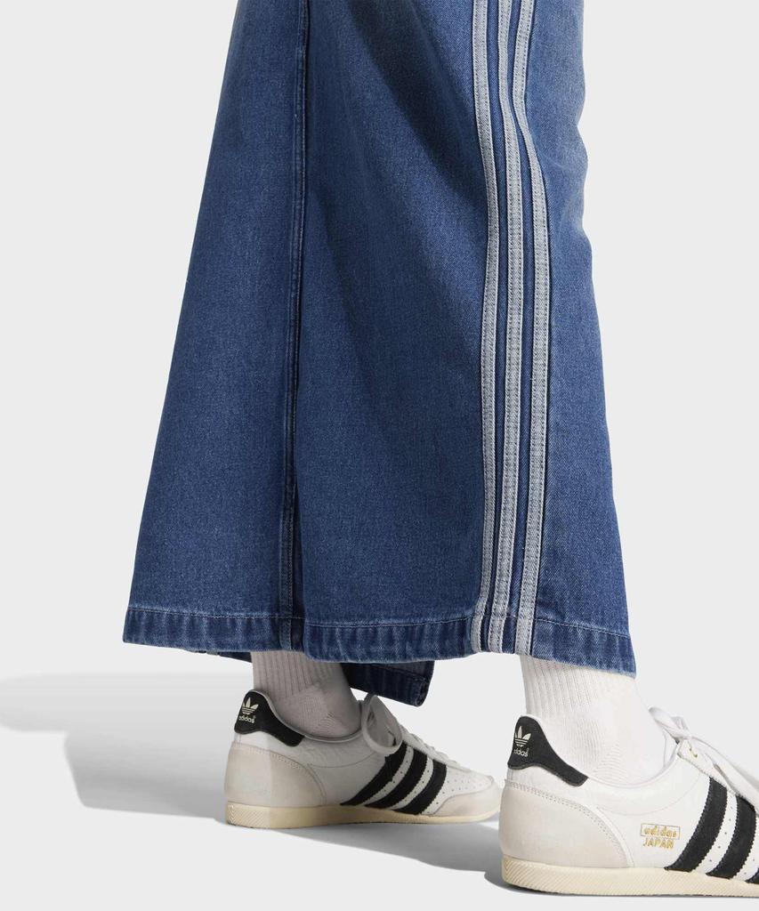 adidas 3-Stripe Denim Long Skirt - Indigo Denim / Jw2658