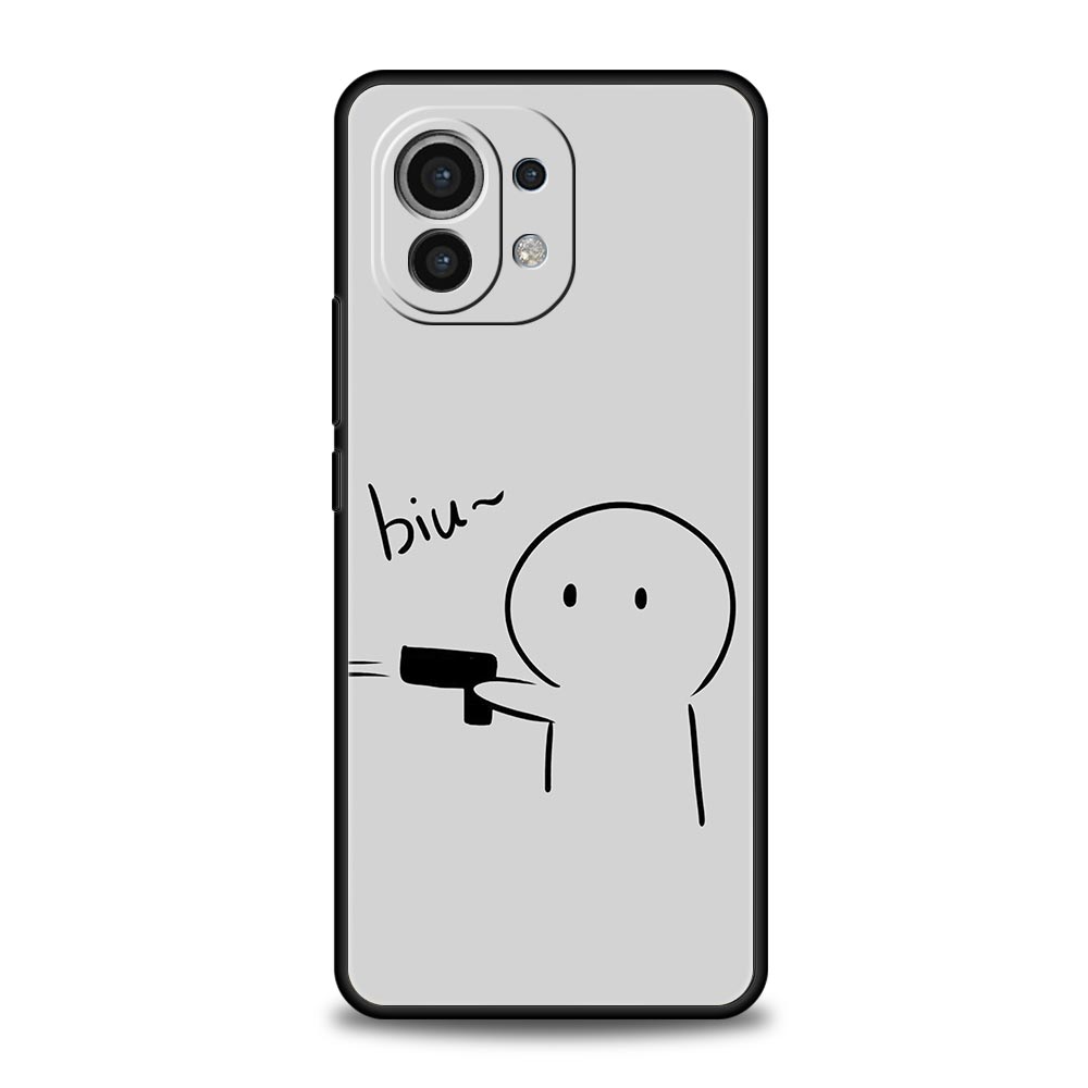 Süße Mittelfinger Handyhülle Für Xiaomi Mi 17 15T 15 14 14T 13T 12T Pro 12 13 Lite 5G 11T Poco X6 X7 X5 Pro Weiche Hülle