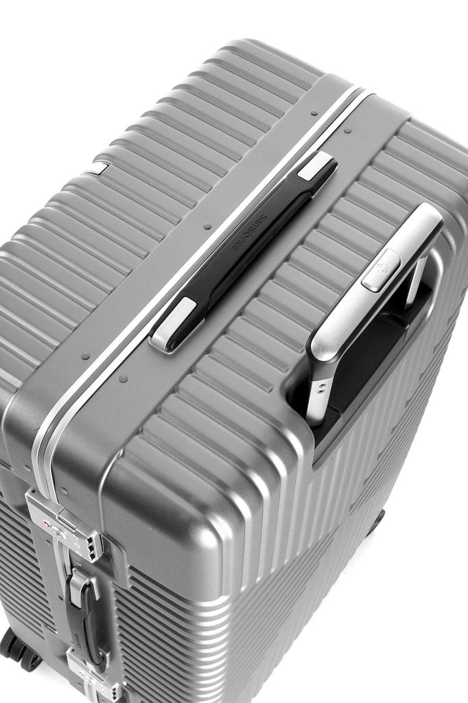 Suitcase Carry Case Nights M Size Frame Intersect Spinner 68 73L 68 cm Warranty Silver [Samsonite] 4-6 4.5kg