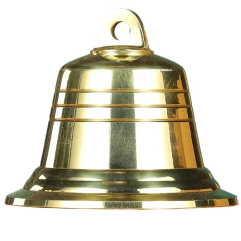 Premium Clear Sounding Copper Engraved Bell Large Carved Bell Hanging Ornament for Art Home Decors and Cultural Event