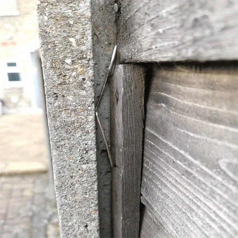 Edelstahl Zaunpaneelklemme Befestigungselement Gartenzaun Anti-Vibrationswerkzeug Langlebig Sichere Befestigungsklammer Barriereinstallation