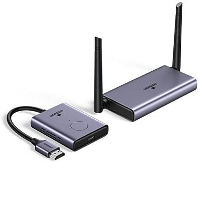 UGREEN HDMI Wireless HDMI Transmitter and Receiver Set [Japan Technical Standards Certification] Wireless HDMI Transmitter, No Setup Required, No WiFi