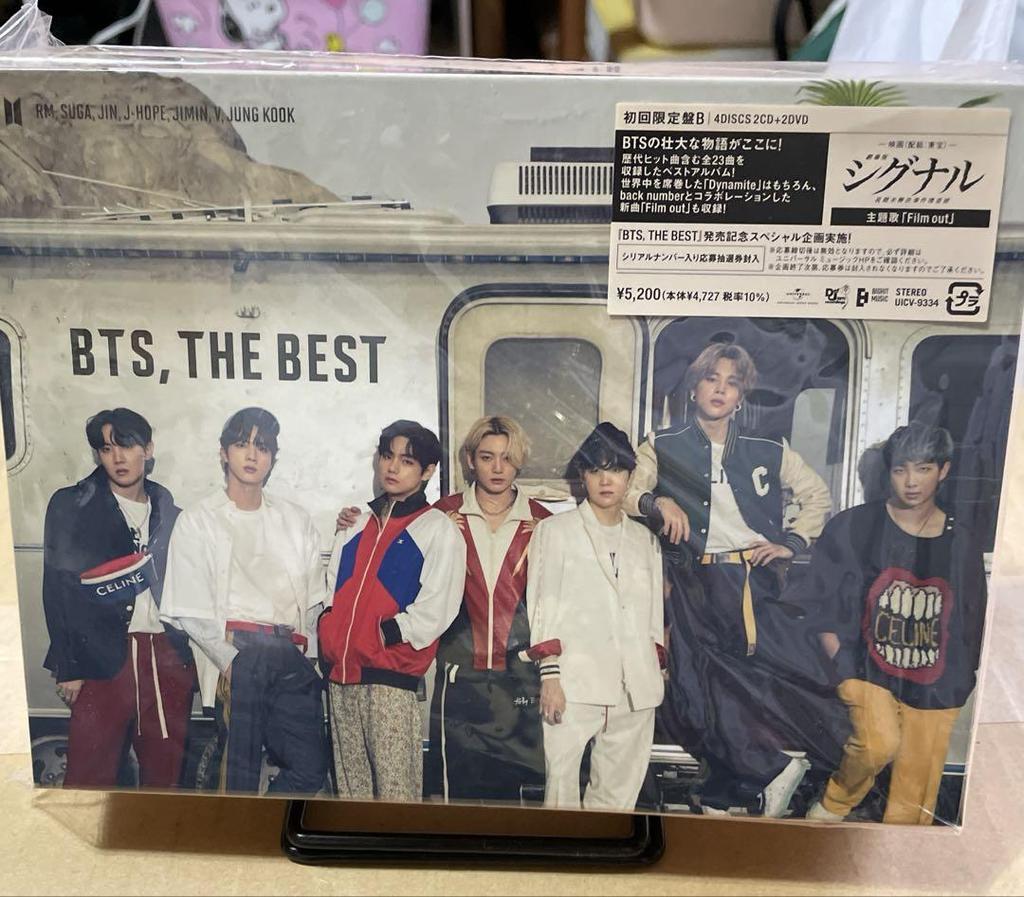 [USED] BTS, THE BEST First Limited Edition B CD DVD Album