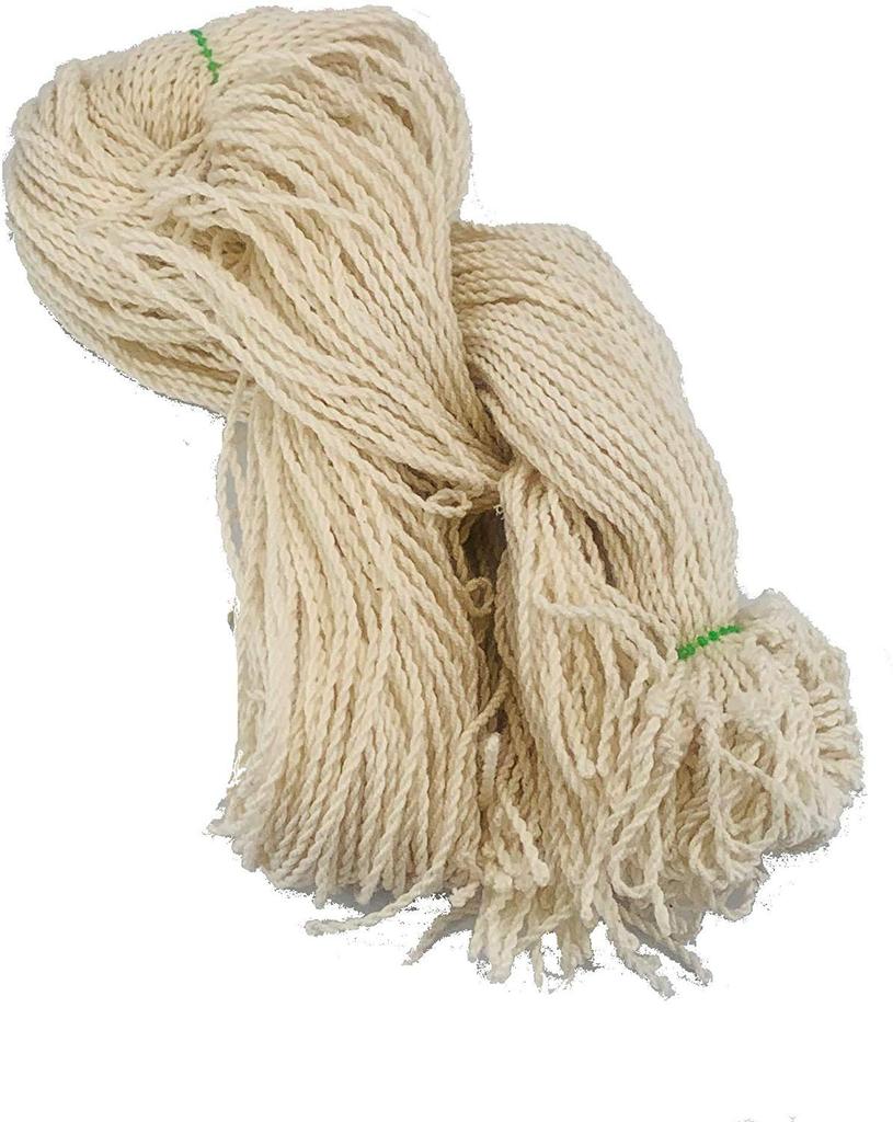 Spin Gear Great Value Competitive Set of Made in String Yo-Yo Strings, 100, Mexico, Yo-Yo (Slick 6, White, 50% Cotton/50% Polyester)